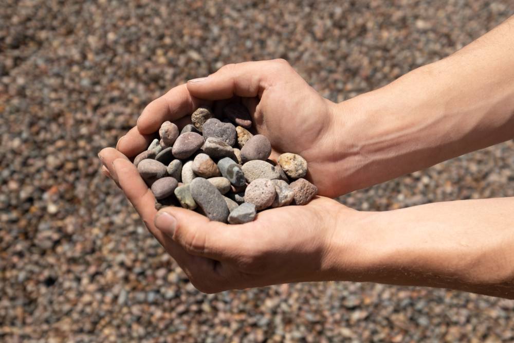 Small Arizona River Rock