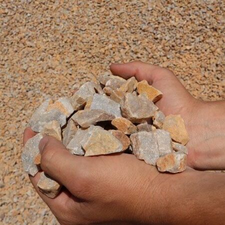 3/4” Honey Quartz