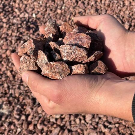 3/4” Crushed Red