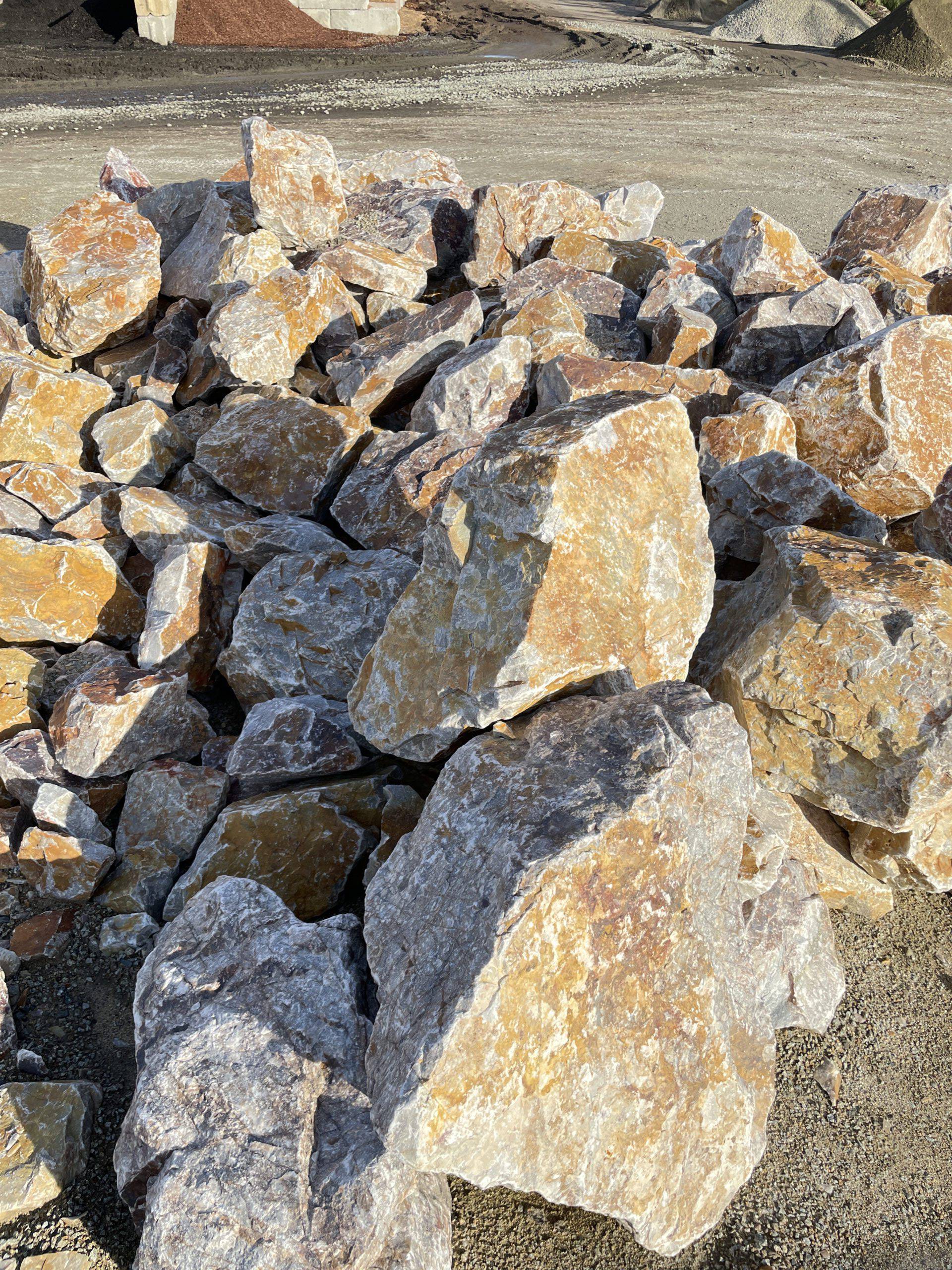 Honey Quartz Boulders